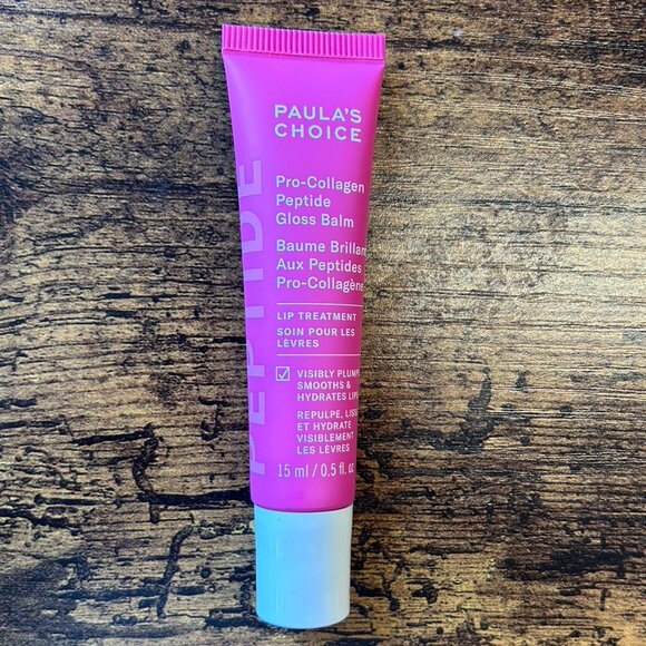 Paula's Choice Other - Paula’s Choice Pro-Collagen Peptide Lip Gloss Balm Sheer Pink 0.5 oz Plumping